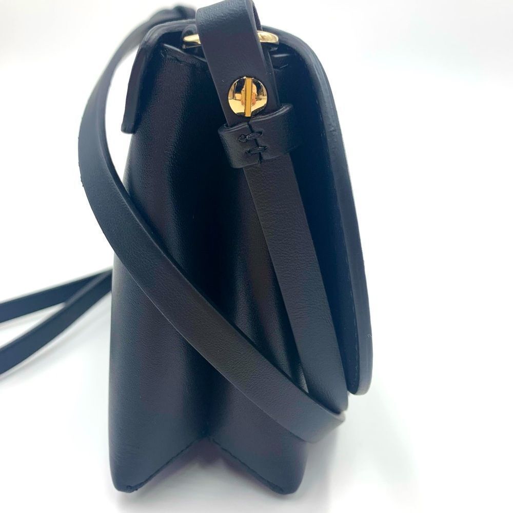 Auth New, Never Used Smythson Black Mini Crossbody Pillow Bag Pristine Condition - Picture 10 of 16